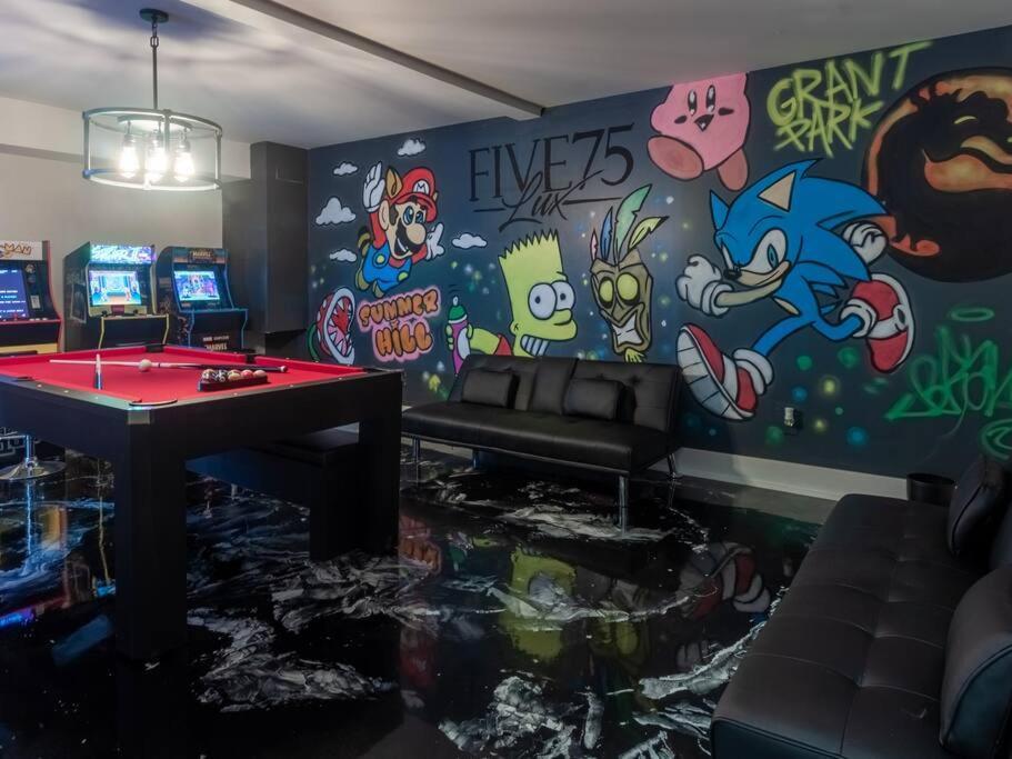 Five75Lux Atl King Bed & Game Room Downtown Ατλάντα Εξωτερικό φωτογραφία